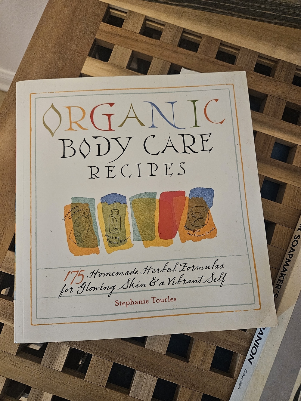 Organic Body Care Recipes - Cream Cover